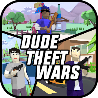 تحميل لعبة Dude Theft Wars مهكرة 2024 للأندرويد